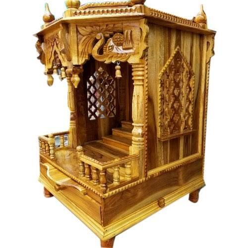 Termite Proof Wooden Temple for Home With Perfect Finish