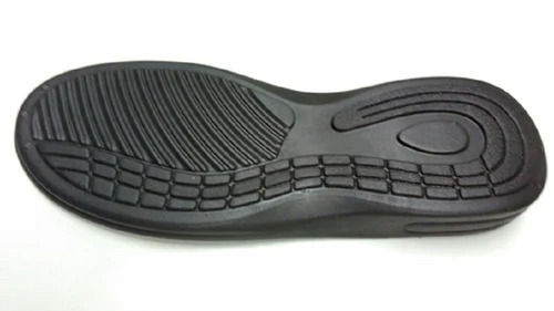 Black Washable Waterproof Flexible Daily Wear Men Pvc Airmax Sole