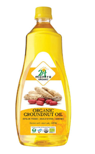 1 Liter Oragnic Cultivated Cold Pressed Groundnut Oil Application: Cooking