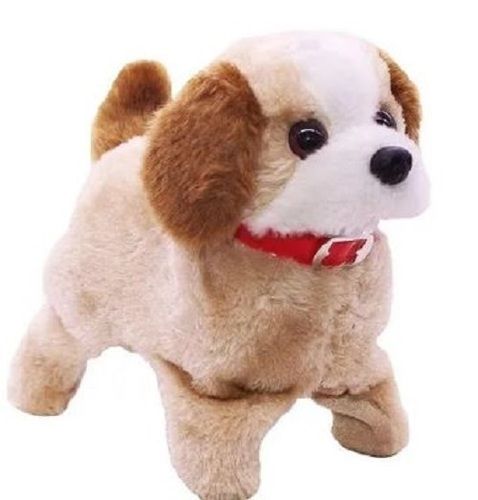 10 Inch Plastic And Cloth Dog Toy 