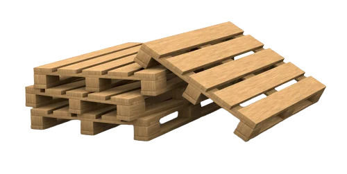 Brown 250 Kg Load Capacity Double Faced 2 Way Wooden Pallets 