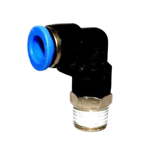 35 Grams 80 Mm Mild Steel And Plastic Pneumatic Fitting For Connections  Air Consumption: 100 Psi