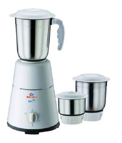 600 Watts 220 Volts 12.5 Kg Stainless Steel And Plastic Mixer Grinder