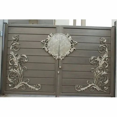 Aluminium Double Gate For Home, Office And Parking Area