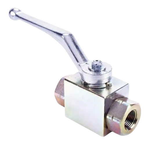 Chrome Finish Stainless Steel High Pressure Psi Hydraulic Ball Valve For Pipe Fittings