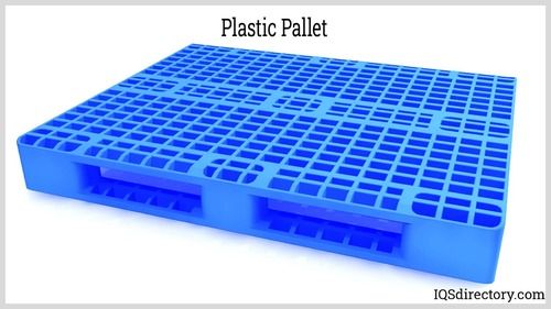 Rectangular Shape 4 Way Plastic Pallets For Industrial Use