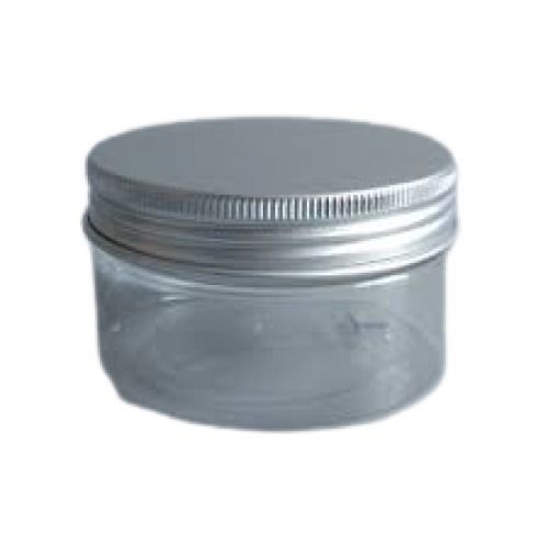 Rigid Hardness Eco Friendly Round Plain Transparent Tfo Plastic Jar Pack Of 2 