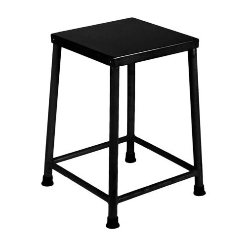 Rust Proof And Paint Coated Antique Steel Metal Stool For Indoor Use