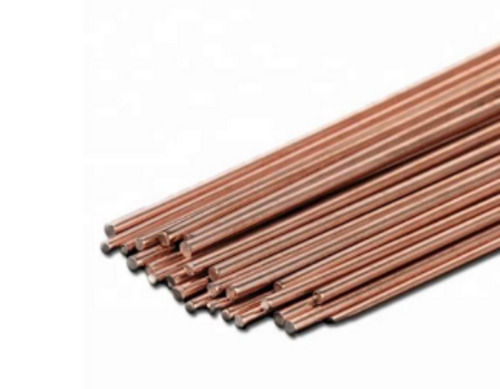 100 Mm Long Galvanized Finish Round Copper Brazing Rod