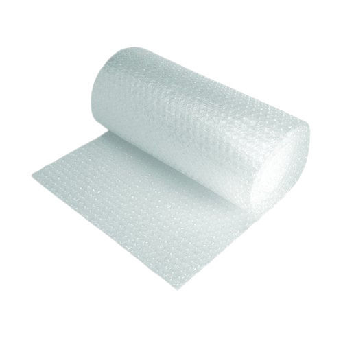 White 100X1 Meter 10 Mm Thick Polyethylene Air Bubble Roll For Packaging Use 