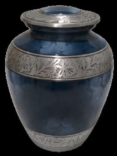 Metal 200 Lbs Blue Fire Gatta Classic Aluminium Adult Cremation Urns