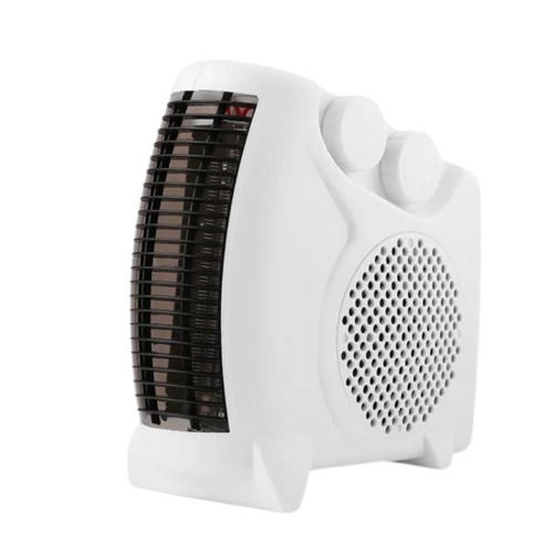 White 2000 Watt 220 Voltage Plastic Body Freestanding Electric Room Heater