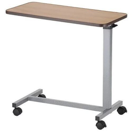 2x1x2.8 Foot Polished Finished Wood And Stainless Steel Hospital Table