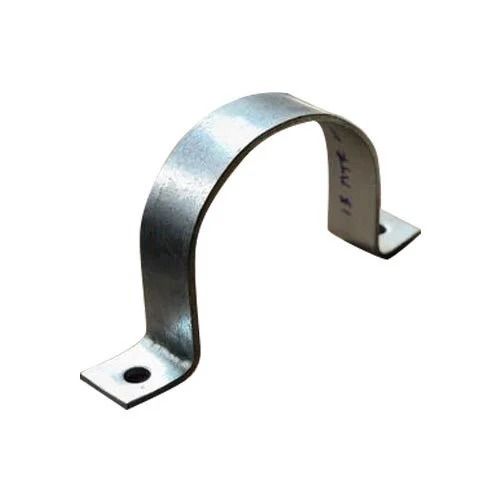 5.3 Mm Thick Rust Proof Polished Mild Steel Pole Clamp For Industrial Use