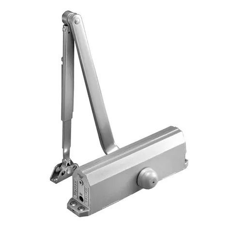 Silver 5 Inch 1.35 Kilogram Corrosion Resistant Aluminum Door Closer 