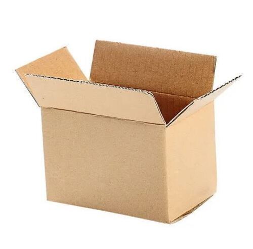 Na 7.5X4X4.5 Inch Rectangular Matte Finish 3 Ply Corrugated Box 