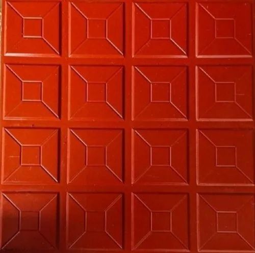 Available In Various Colors Rcc Chequered Tiles For Flooring Use