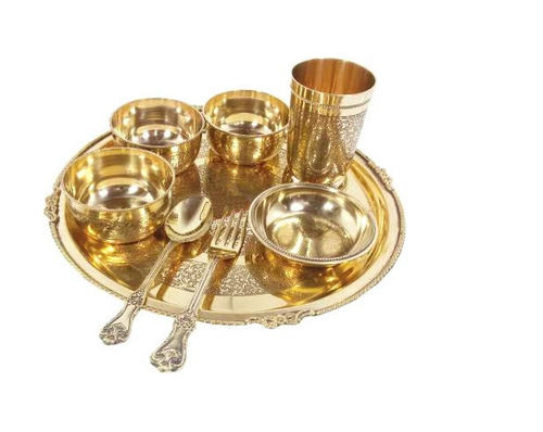 Brass Dinner Set at Best Price in Moradabad