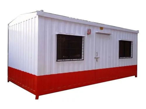 Rectangular Paint Coated Mild Steel Portable Office Container For Office Use 