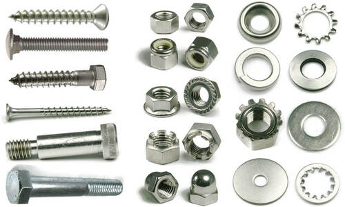 Stainless Steel Nut Bolt And Washer Application: Industrial