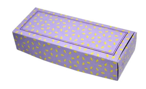 10x4x3 Inches Rectangular Printed Matt Lamination Gift Packaging Box