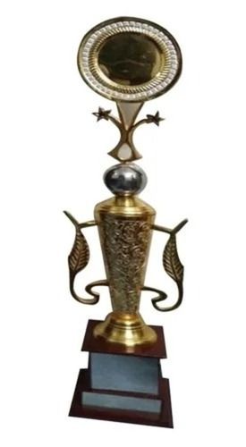 13 Inches 700 Gram Paint Coated Metal Trophy For Office Dimension(L*W*H): 00 Millimeter (Mm)