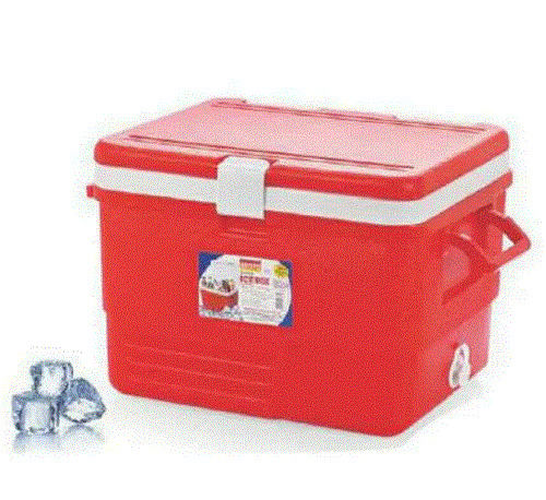 62.5 X 36 X 35.5 Cm Rectangular Plastic Ice Box For Domestic Use 