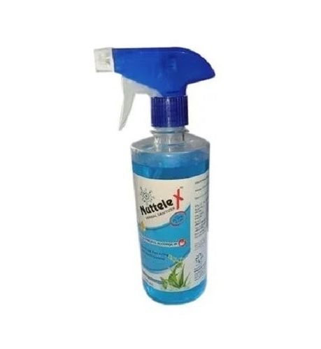 Blue 72 % Moisture 500 Ml Herbal Hand Sanitizer Spray For Home And Office 