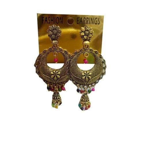 Multicolor Alloy Light Weight Party And Gift Women Imitation Earrings