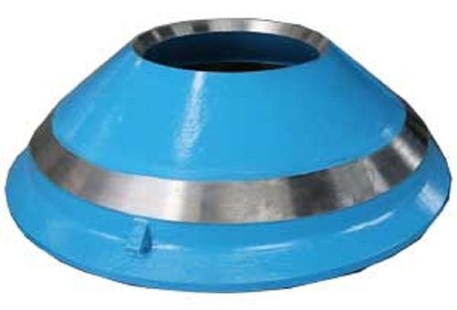 Cone Crusher Bowl Liner - High Manganese Steel, 500-2000 mm Round Size, Painted Surface Treatment, 1 Year Warranty, Magnetism Technology