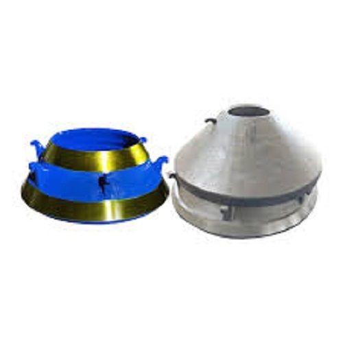 Cone Crusher Bowl Liner - High Manganese Steel, 500-2000 mm Round Size | 1 Year Warranty, Painted Surface Treatment, Magnetism Technology