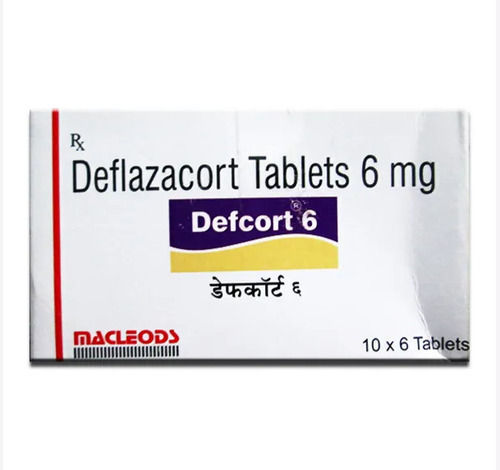 Treat Ent Issue Fine Chemicals Deflazacort Tablet For Adult And Aged Person 