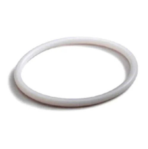 White Hard 55 Shore D Round Ptfe Seals For Industrial Usage