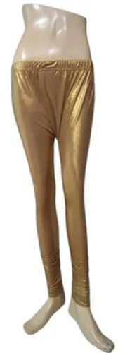 Indian Golden Color Ankle Length Straight Fit Casual Wear Skin