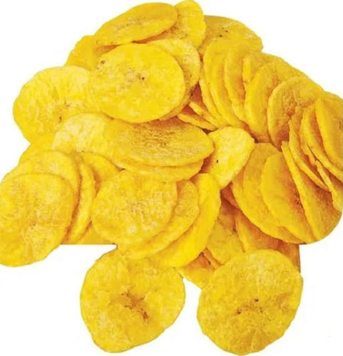 Salty Taste Crunchy Fry Round Banana Chips For Eating
