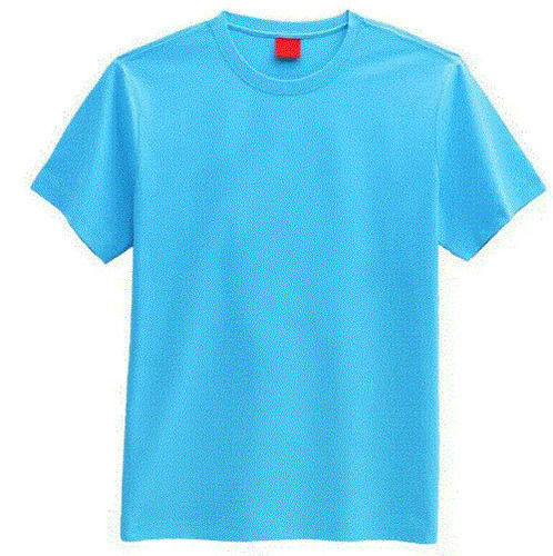 Short Sleeves Cotton O Neck Plain T Shirt For Men