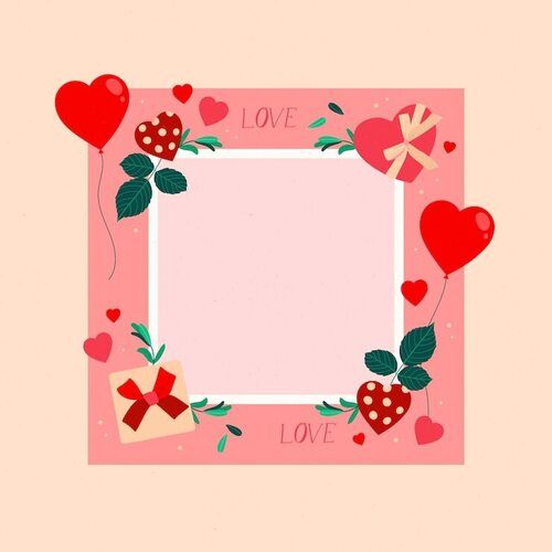 Wall Mounted Square Shape Art Photo Frame For Home Decoration Use