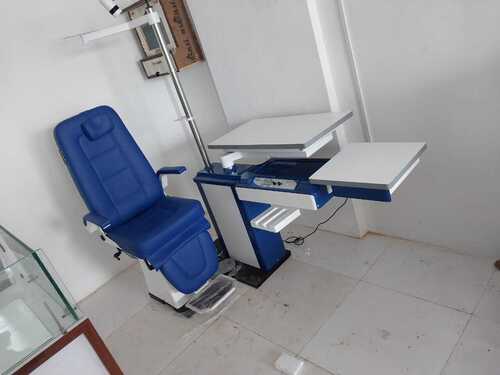 Wrought Iron Adjustable Ophthalmic Chair Unit For Hospitals Design: Frame