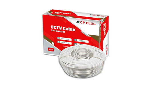 100 Meter High Voltage Pvc Round Cctv Camera Cable Armored Material: Fiber