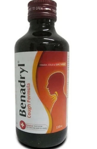 150 Ml Liquid Benadryl Dry Cough Syrup General Medicines