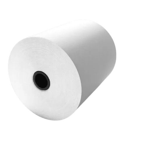 20 Micron Thick 60 Gsm Plain Thermal Paper Roll For Billing Use 