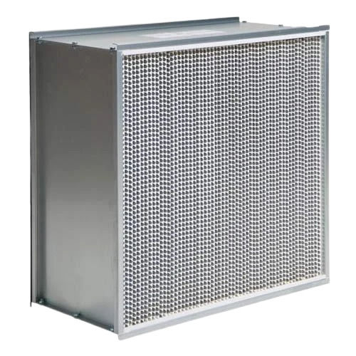 24X24X12 Inch Rectangular Fiber Glass Hepa Filters Industrial Use  Capacity: 00 Kg/Day