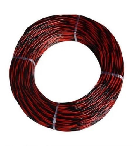 30 Meter Long 220 Volts 50 Hertz Electrical Flexible Pvc And Copper 2 Core Wires