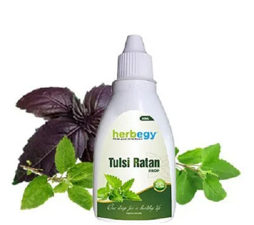 30 Ml Liquid Form Regular Dose Tulsi Drops With 6 Month Shelf Life