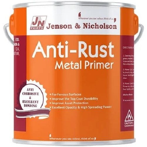 4 Liters Metallic Texture Excellent Bonding Asset Protection Anti Rust Primer Paint Cas No: 75-28-5