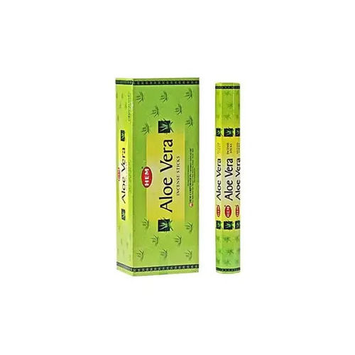 4Mm Round 100% Natural Bamboo Aloe Vera Incense Sticks Burning Time: 30 Minutes