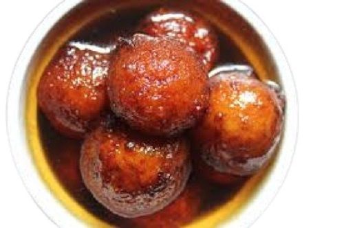 Delicious Mouth Watering Soft Round Fried Sweet Tasty Gulab Jamun Fat: 15 Grams (G)