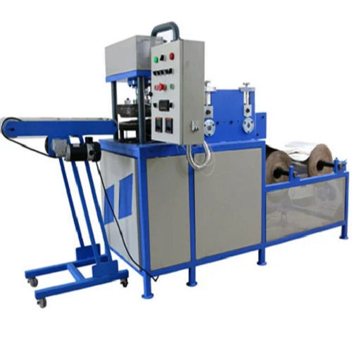 Electrical 240 Watt Mild Steel Paper Plate Making Machine Capacity: 300 Kg/Hr