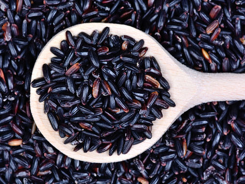 Gluten Free Indian Black Rice For Cooking And Human Consumption