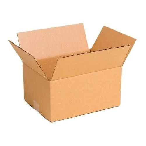 No Matt Lamination Biodegradable Reusable Corrugated Cardboard Box